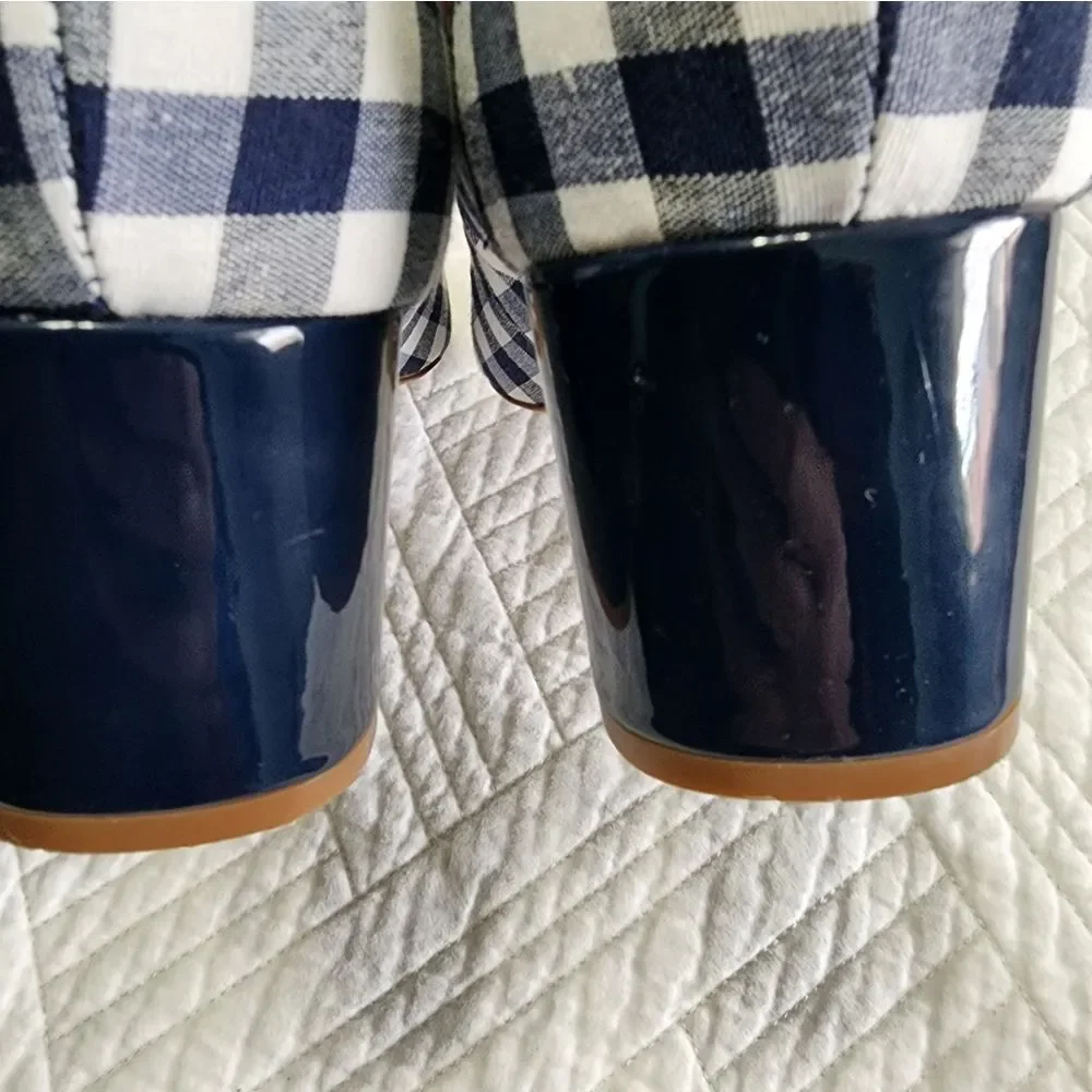 crown and ivy plaid low heels shoes - Picture 9 of 9